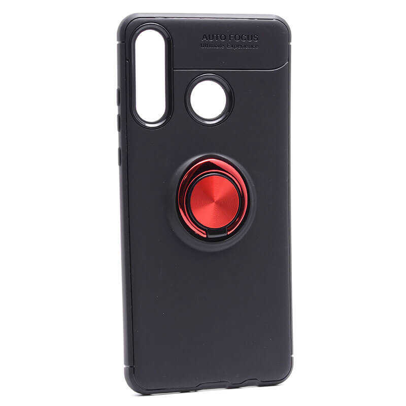 Huawei P30 Lite Kılıf Zore Ravel Silikon Kapak Kırmızı