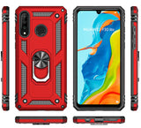 Huawei P30 Lite Kılıf Zore Vega Kapak Kırmızı