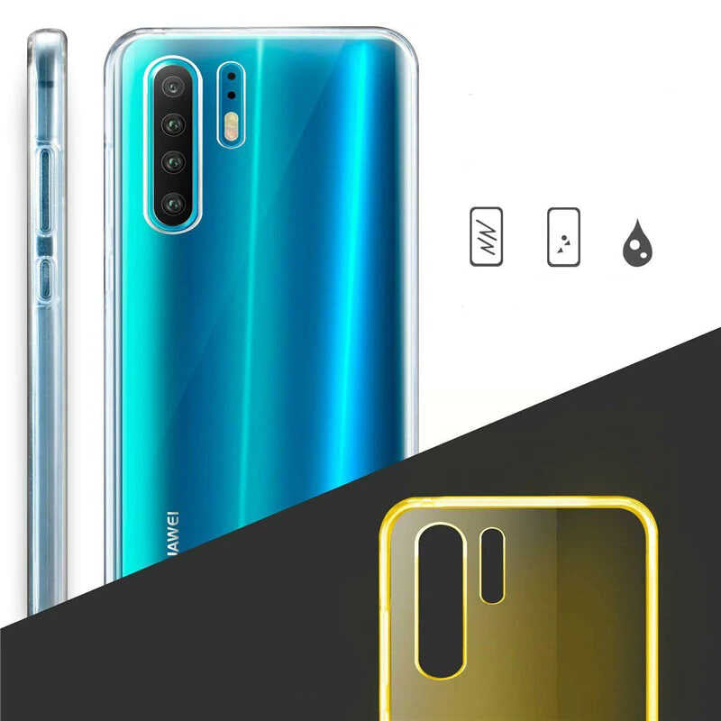 Huawei P30 Pro Kılıf Zore Enjoy Kapak Renksiz