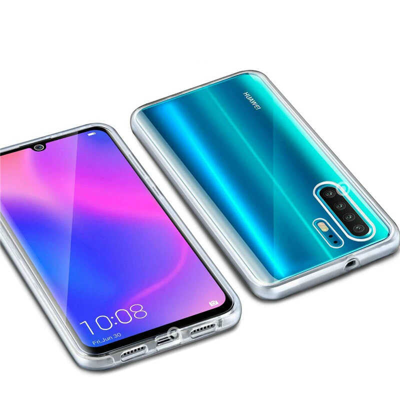 Huawei P30 Pro Kılıf Zore Enjoy Kapak Renksiz