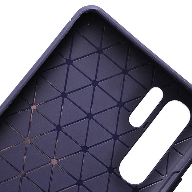 Huawei P30 Pro Kılıf Zore Negro Silikon Kapak Kahverengi