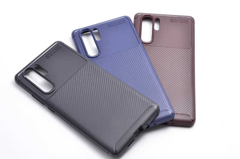 Huawei P30 Pro Kılıf Zore Negro Silikon Kapak Lacivert