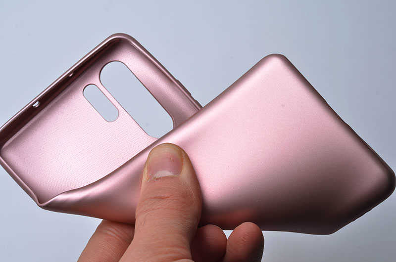 Huawei P30 Pro Kılıf Zore Premier Silikon Kapak Mürdüm
