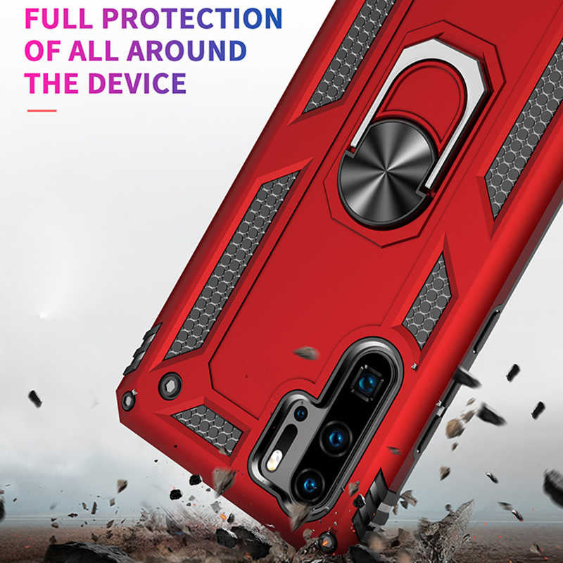 Huawei P30 Pro Kılıf Zore Vega Kapak Siyah