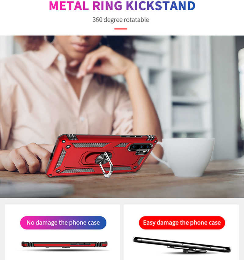 Huawei P30 Pro Kılıf Zore Vega Kapak Rose Gold