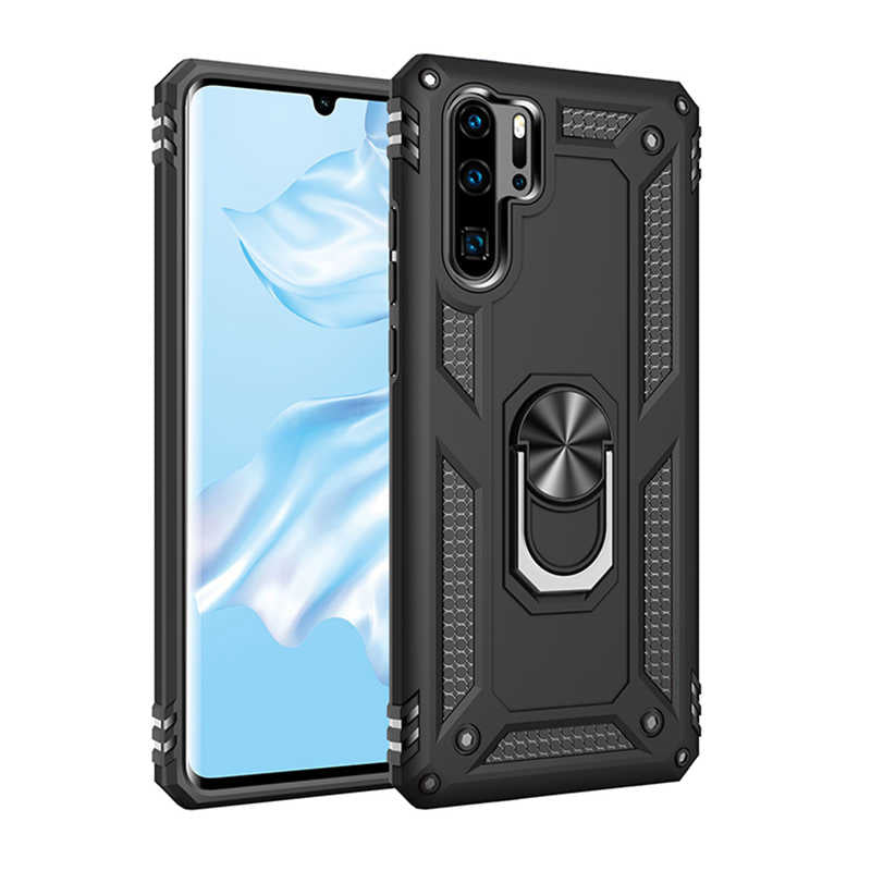 Huawei P30 Pro Kılıf Zore Vega Kapak Siyah