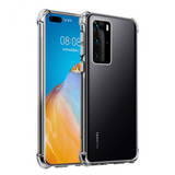 Huawei P40 Kılıf Zore Nitro Anti Shock Silikon Renksiz