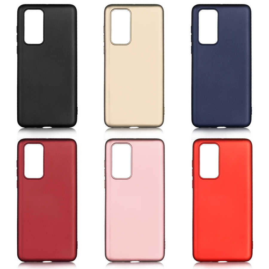 Huawei P40 Kılıf Zore Premier Silikon Kapak Siyah