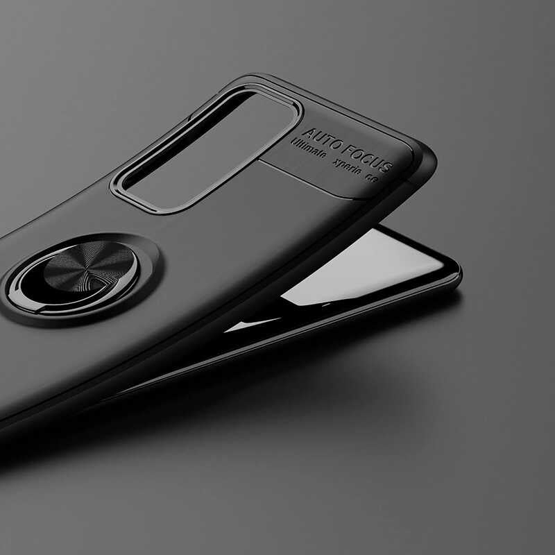 Huawei P40 Kılıf Zore Ravel Silikon Kapak Kırmızı