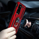 Huawei P40 Kılıf Zore Vega Kapak Kırmızı