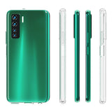 Huawei P40 Lite 5G Kılıf Zore Süper Silikon Kapak Renksiz