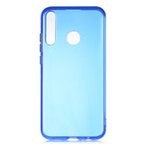 Huawei P40 Lite E Kılıf Zore Bistro Kapak Mavi