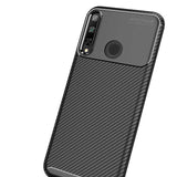 Huawei P40 Lite E Kılıf Zore Negro Silikon Kapak Lacivert