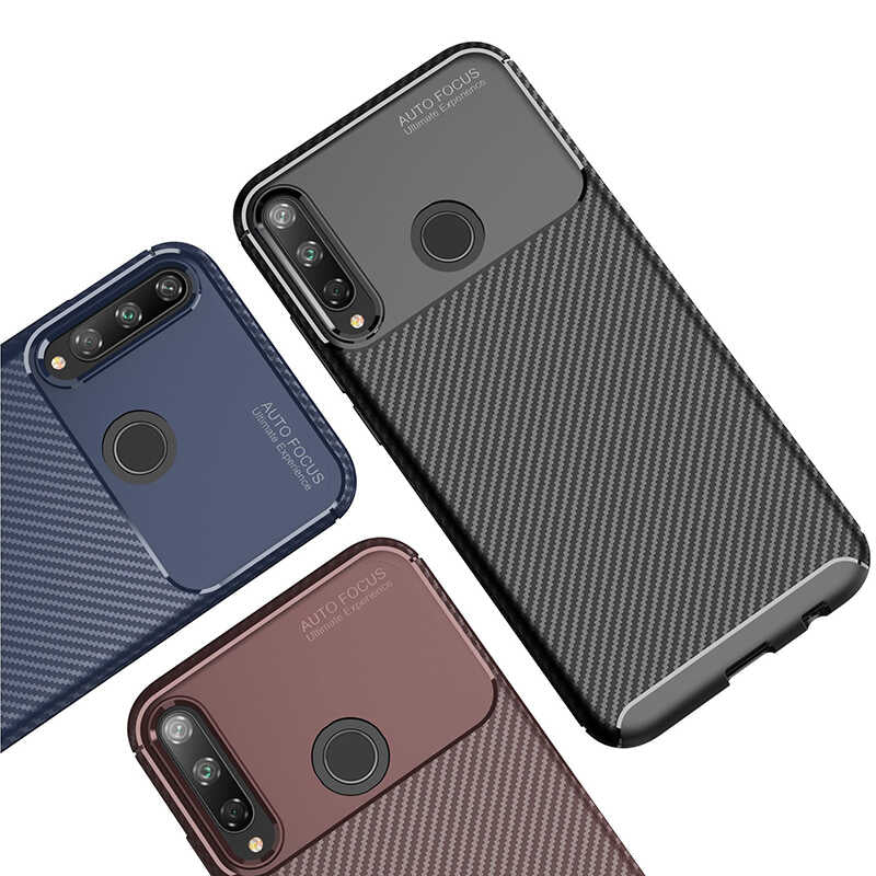 Huawei P40 Lite E Kılıf Zore Negro Silikon Kapak Lacivert
