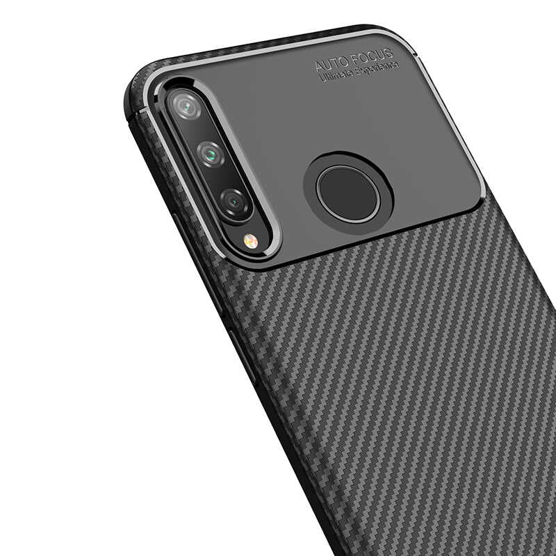 Huawei P40 Lite E Kılıf Zore Negro Silikon Kapak Lacivert