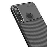 Huawei P40 Lite E Kılıf Zore Negro Silikon Kapak Lacivert