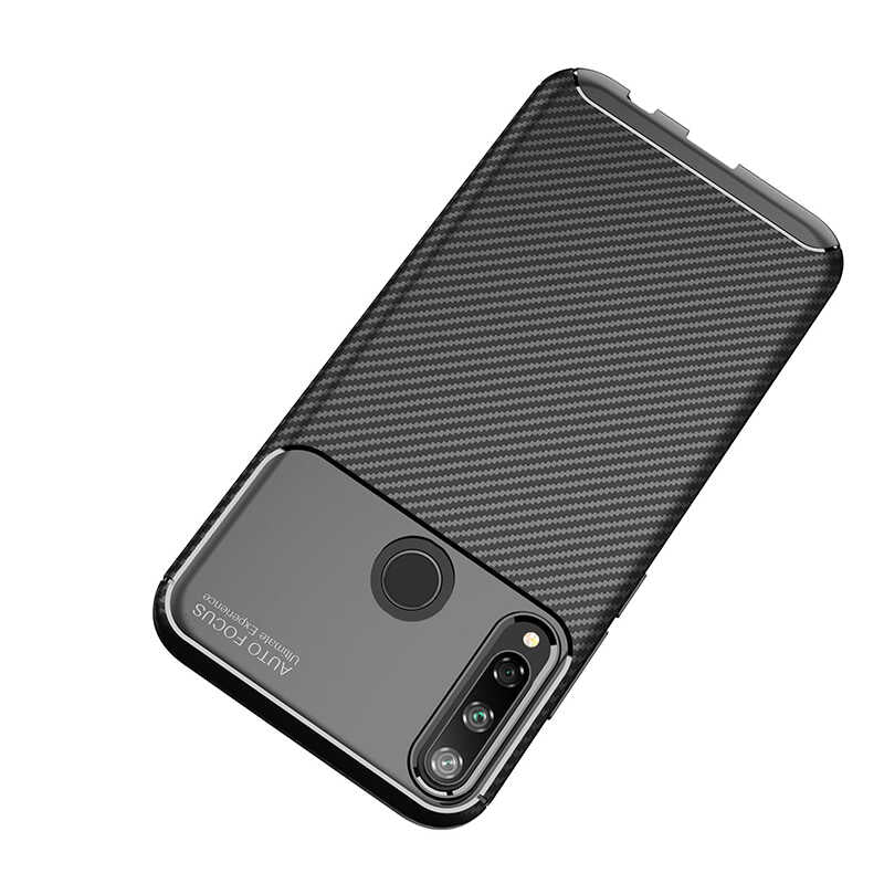 Huawei P40 Lite E Kılıf Zore Negro Silikon Kapak Lacivert