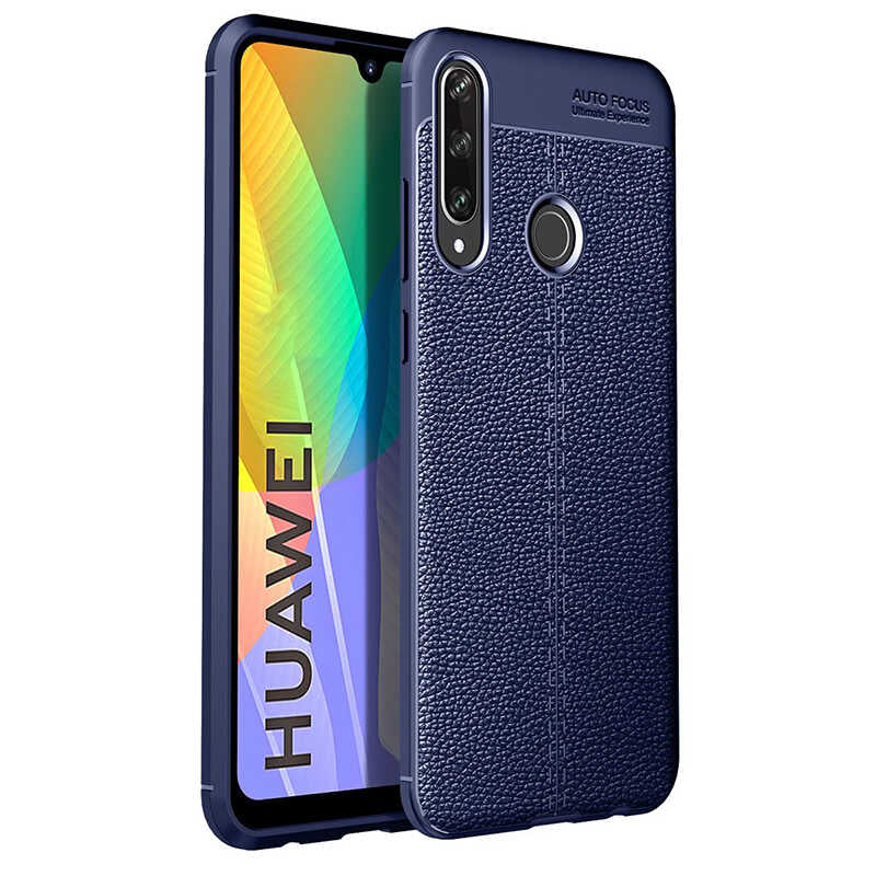 Huawei P40 Lite E Kılıf Zore Niss Silikon Kapak Siyah