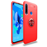 Huawei P40 Lite E Kılıf Zore Ravel Silikon Kapak Kırmızı