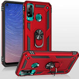 Huawei P40 Lite E Kılıf Zore Vega Kapak Gri
