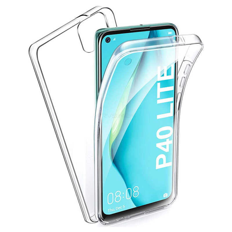 Huawei P40 Lite Kılıf Zore Enjoy Kapak Renksiz