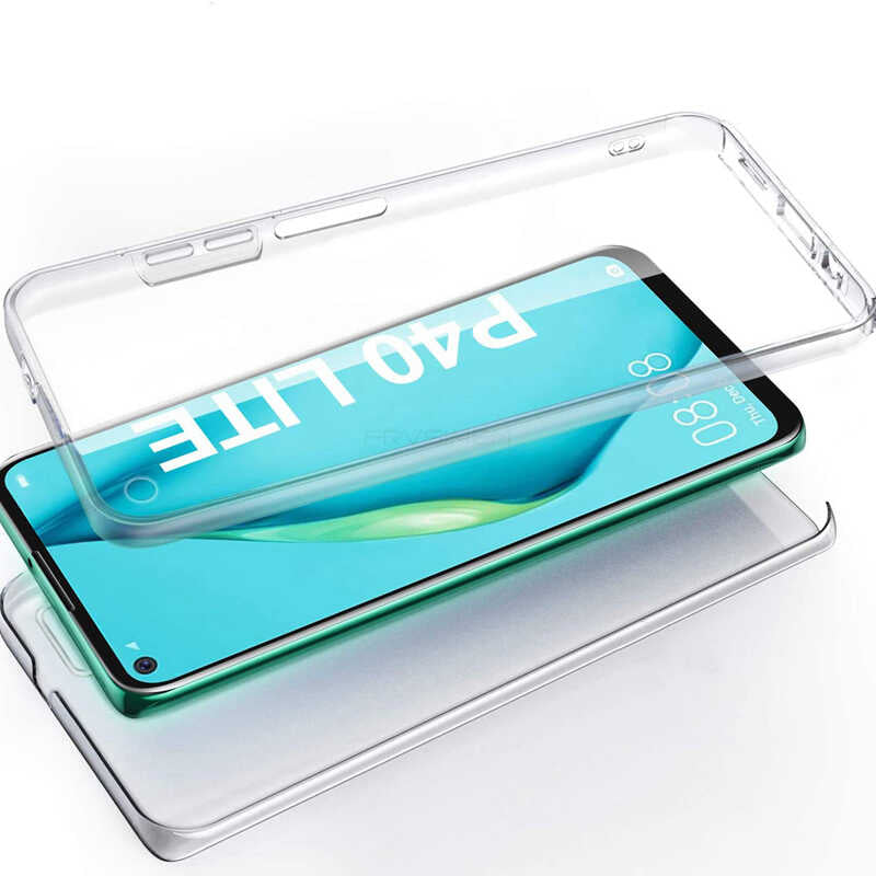 Huawei P40 Lite Kılıf Zore Enjoy Kapak Renksiz