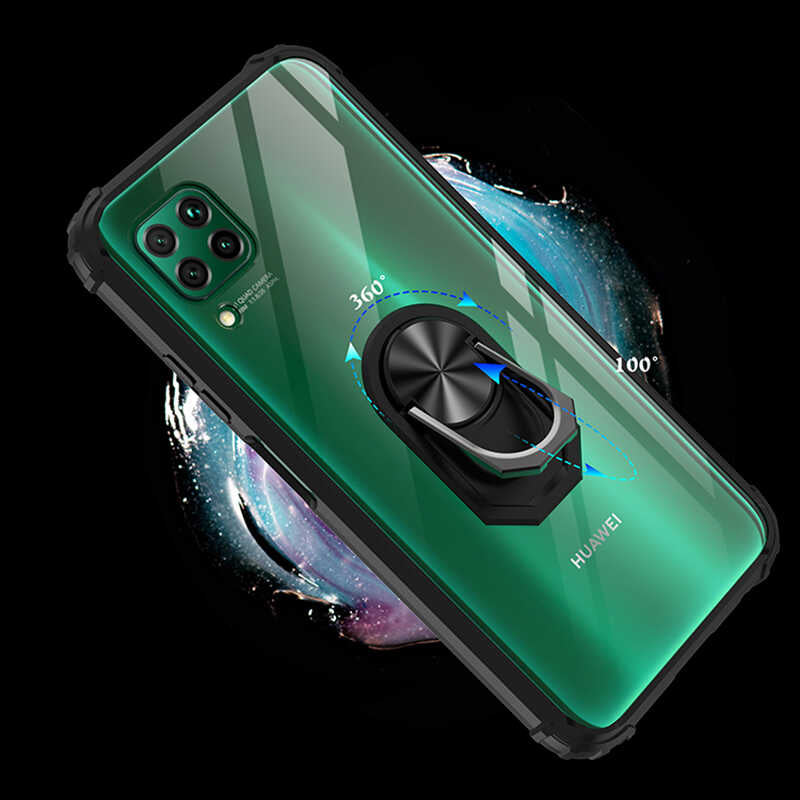 Huawei P40 Lite Kılıf Zore Mola Kapak Lacivert
