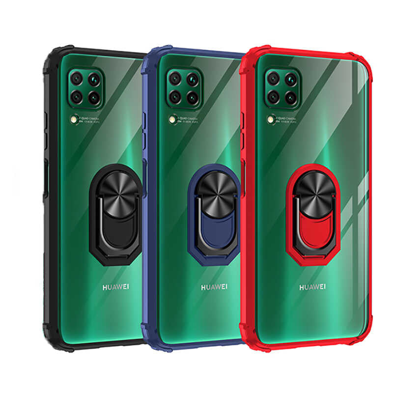 Huawei P40 Lite Kılıf Zore Mola Kapak Kırmızı