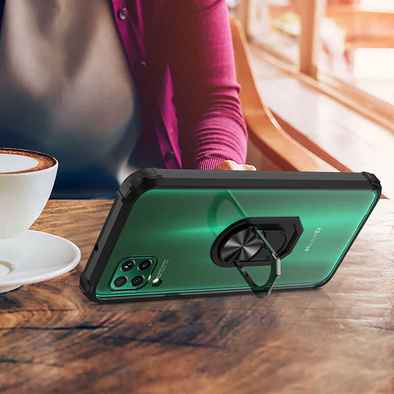 Huawei P40 Lite Kılıf Zore Mola Kapak Kırmızı