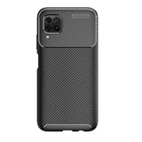Huawei P40 Lite Kılıf Zore Negro Silikon Kapak Kahverengi