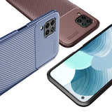 Huawei P40 Lite Kılıf Zore Negro Silikon Kapak Siyah