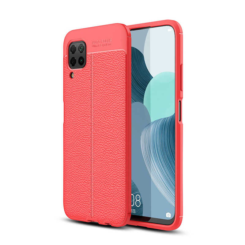 Huawei P40 Lite Kılıf Zore Niss Silikon Kapak Lacivert