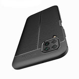 Huawei P40 Lite Kılıf Zore Niss Silikon Kapak Lacivert