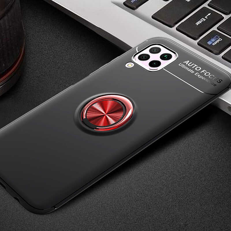 Huawei P40 Lite Kılıf Zore Ravel Silikon Kapak Mavi