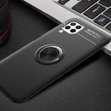 Huawei P40 Lite Kılıf Zore Ravel Silikon Kapak Mavi