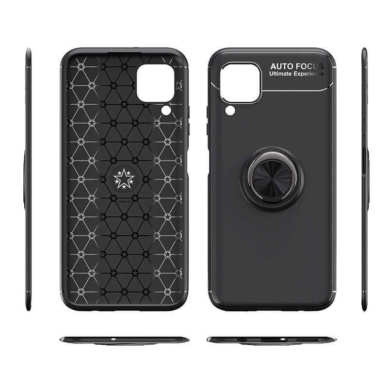 Huawei P40 Lite Kılıf Zore Ravel Silikon Kapak Kırmızı
