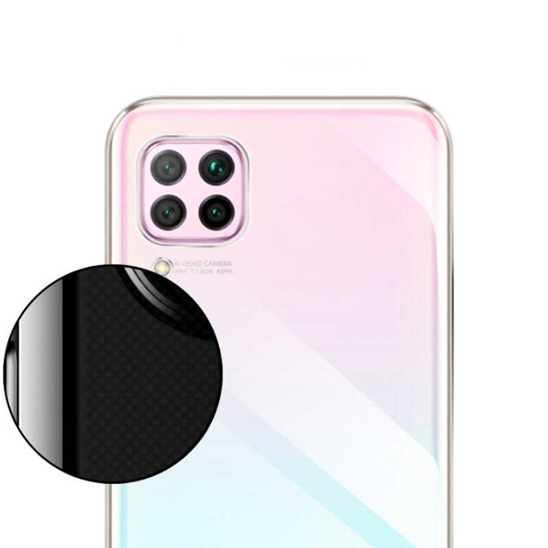 Huawei P40 Lite Kılıf Zore Süper Silikon Kapak Renksiz