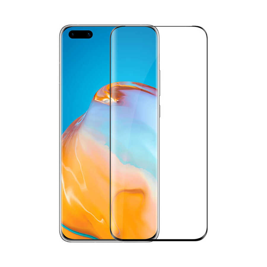 Huawei P40 Pro Davin Seramik Ekran Koruyucu Siyah