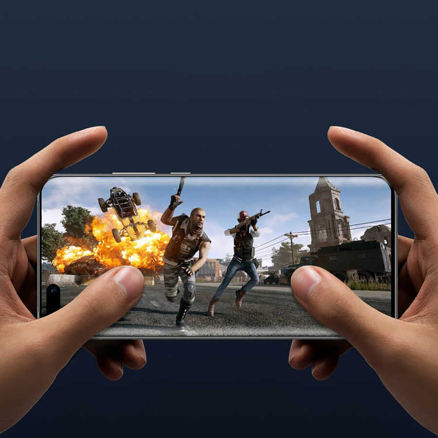 Huawei P40 Pro Davin Seramik Ekran Koruyucu Siyah