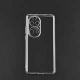 Huawei P50 Pro Kılıf Zore Süper Silikon Kapak Renksiz