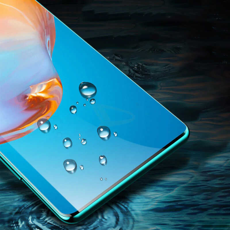Huawei P50 Pro Zore Süper Pet Ekran Koruyucu Jelatin Siyah
