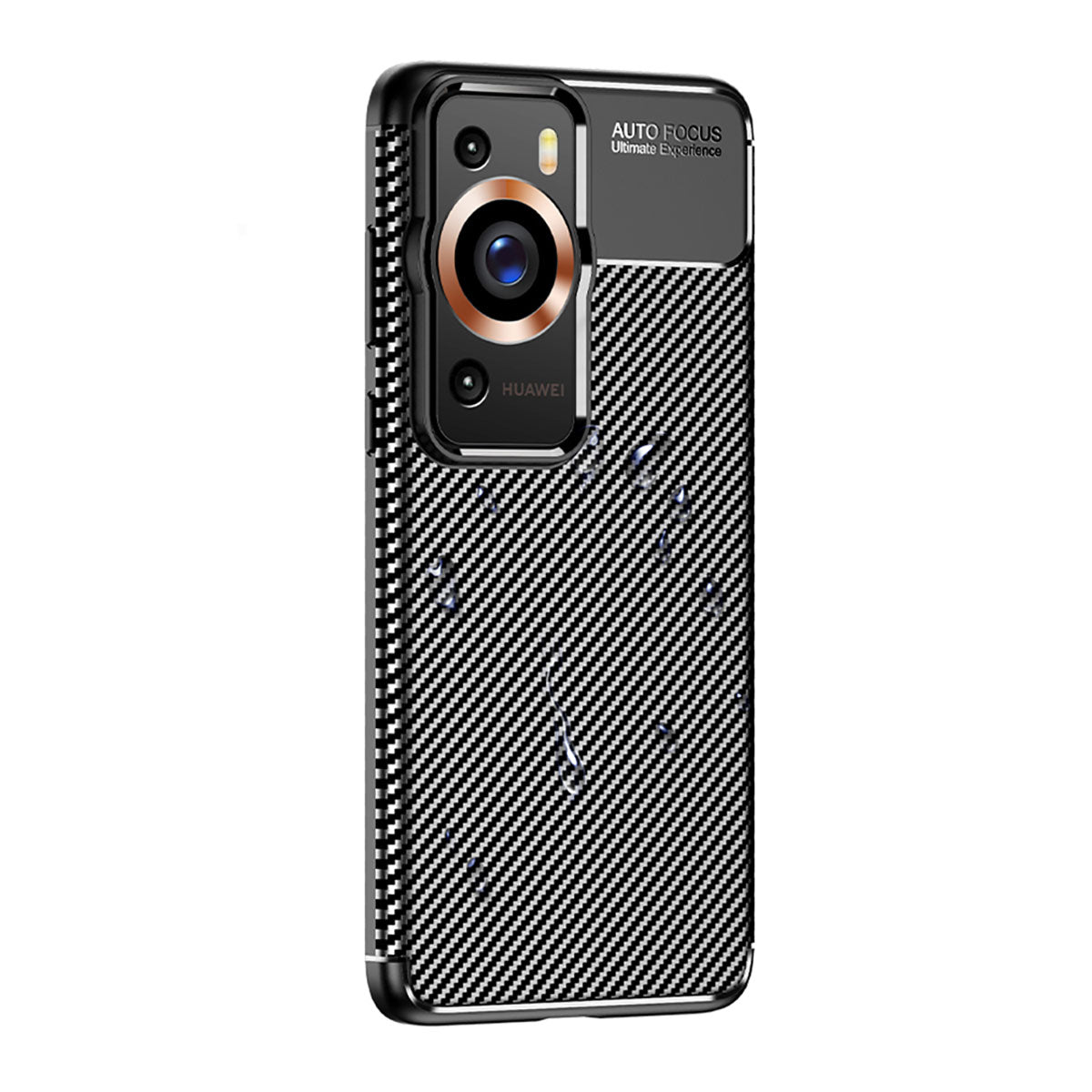 Huawei P60 Pro Kılıf Zore Negro Silikon Kapak Siyah