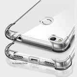 Huawei P9 Lite 2017 Kılıf Zore Nitro Anti Shock Silikon Renksiz