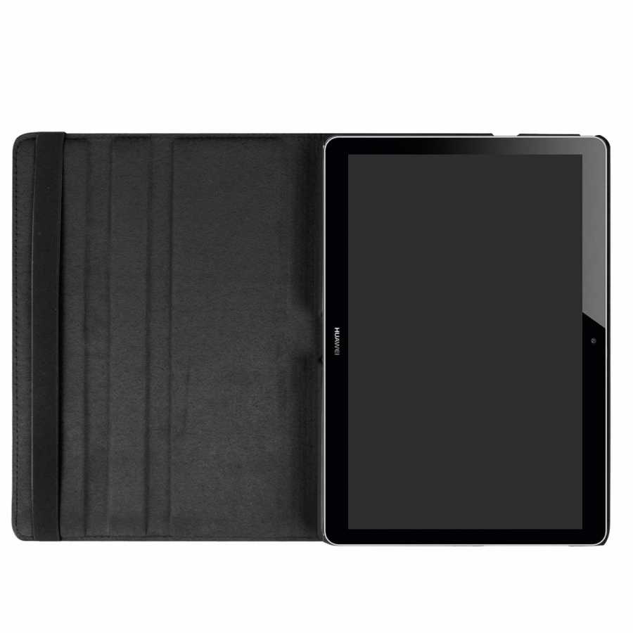 Huawei T3 10 inc Zore Dönebilen Standlı Kılıf Lacivert