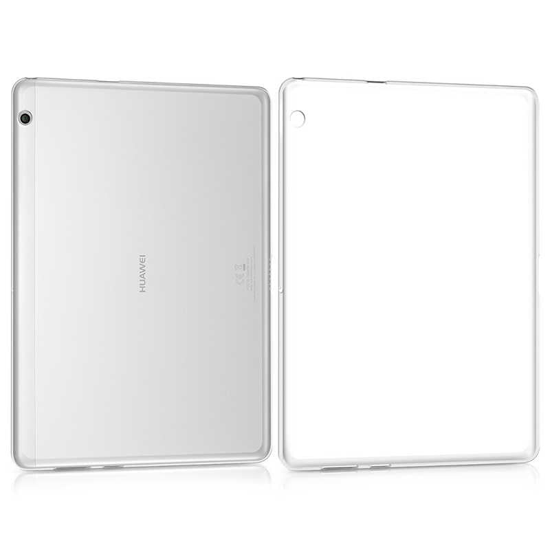Huawei T3 10 inç Kılıf Zore Tablet Süper Silikon Kapak Renksiz