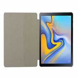 Huawei T3 10 inc Zore Smart Cover Standlı 1-1 Kılıf Gold