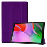 Huawei T3 10 inc Zore Smart Cover Standlı 1-1 Kılıf Mor
