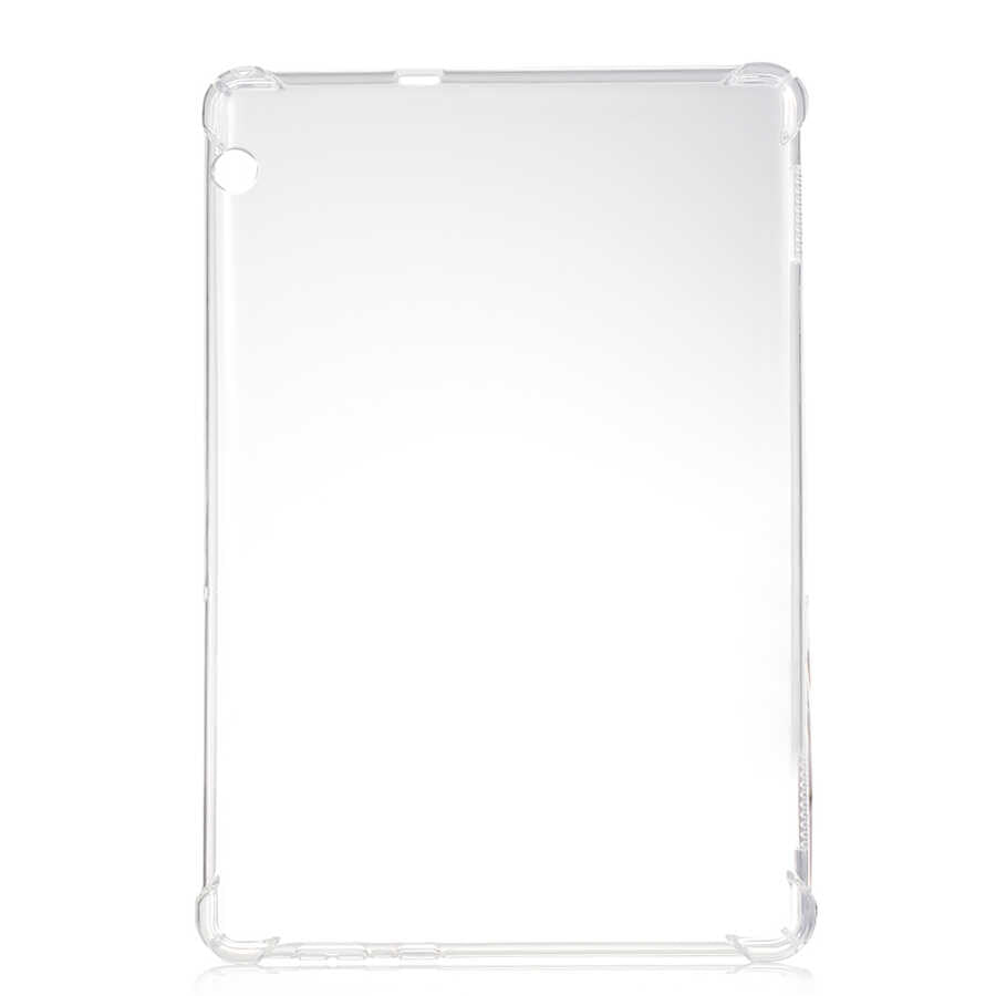 Huawei T5 10 inc Kılıf Zore Tablet Nitro Anti Shock Silikon Kapak Renksiz