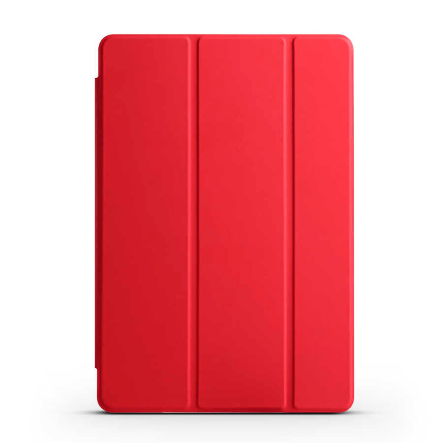 Huawei T5 10 inc Zore Smart Cover Standlı 1-1 Kılıf Mor