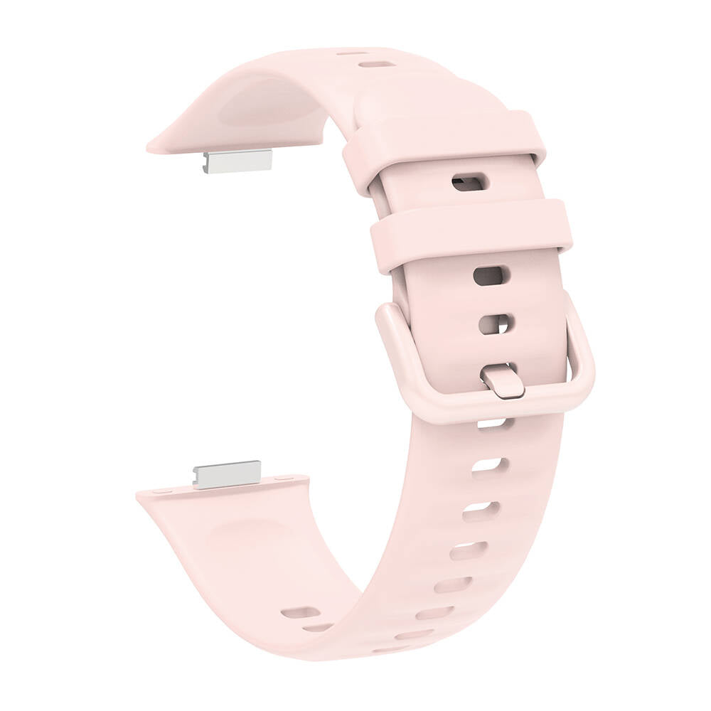 Huawei Watch Fit 3 Band Serisi Klasik Kordon Silikon Strap Kayış Mint